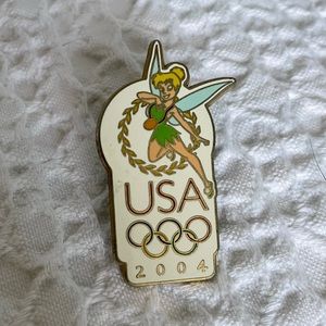 Disney Lanyard Pin | Tinkerbell 2004 Olympics